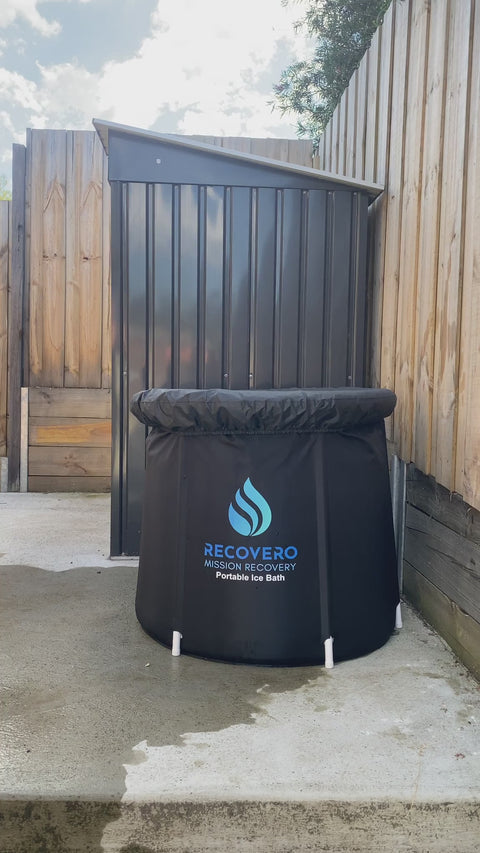 Setting up, filling and using the RECOVERO Ice Bath