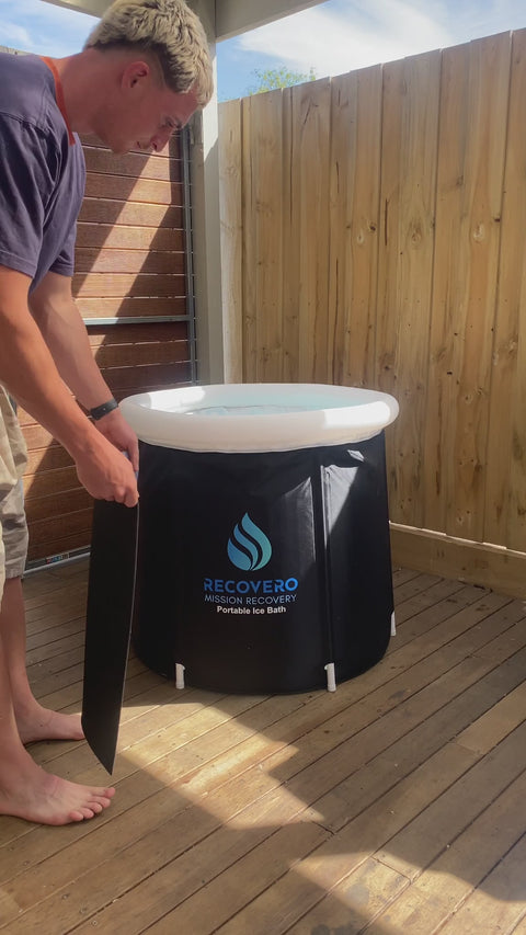A full RECOVERO Ice Bath session